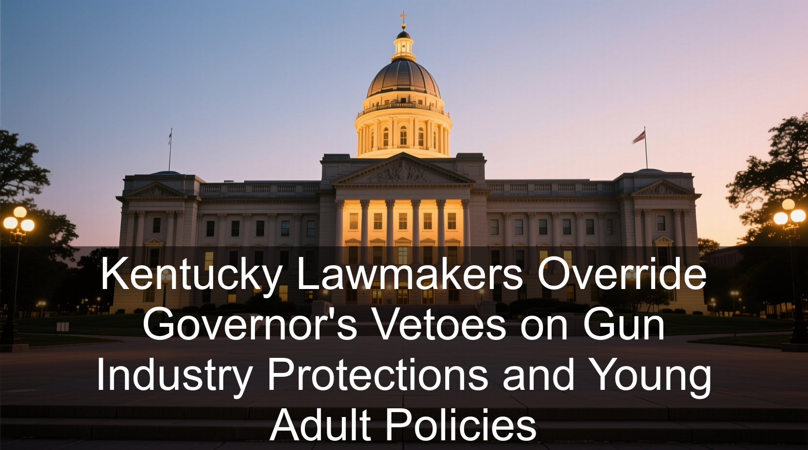 Kentucky Lawmakers Override Governor’s Vetoes on Gun Industry Protections and Young Adult Policies