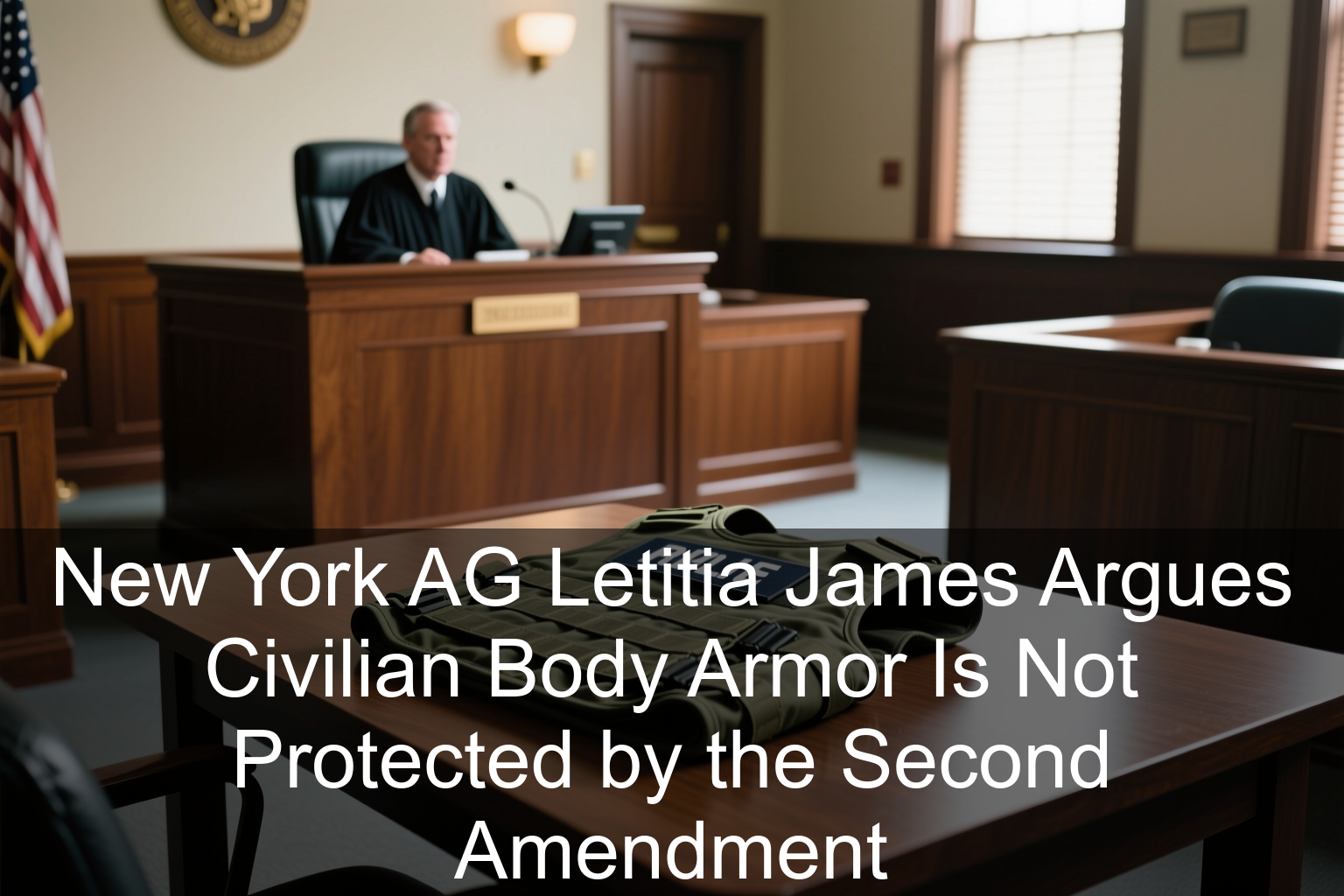 New York AG Letitia James Argues Civilian Body Armor Is Not Protected by the Second Amendment
