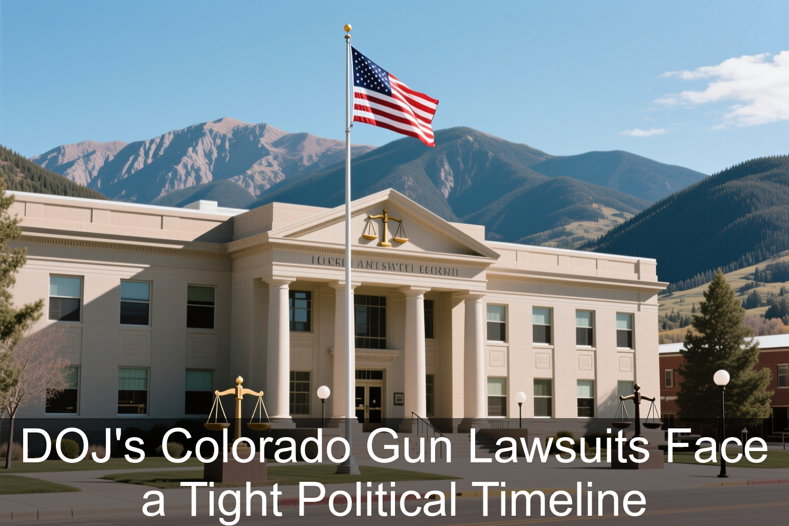 DOJ’s Colorado Gun Lawsuits Face a Tight Political Timeline