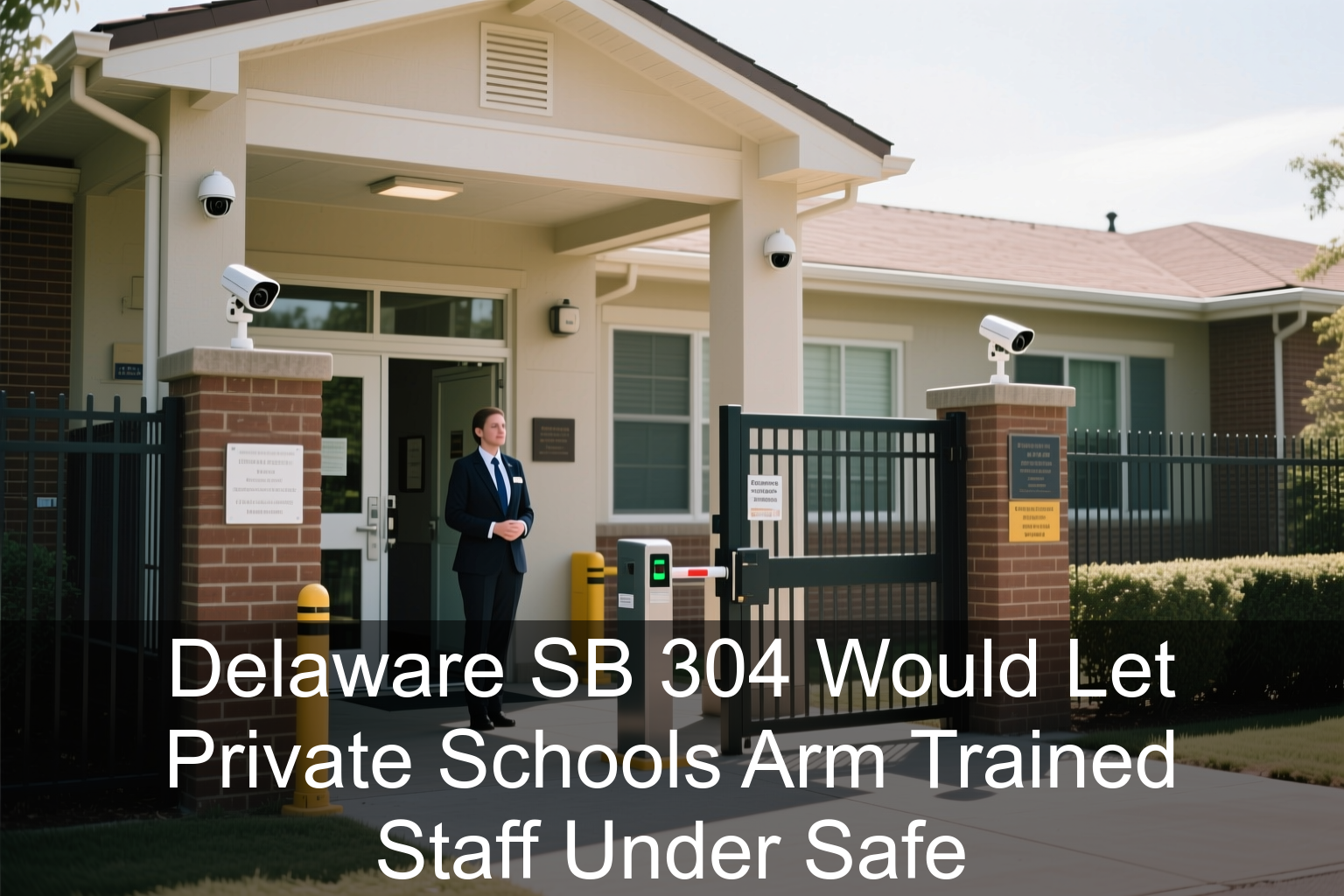 Delaware SB 304 Would Let Private Schools Arm Trained Staff Under “Safe Schools Sentry Act”