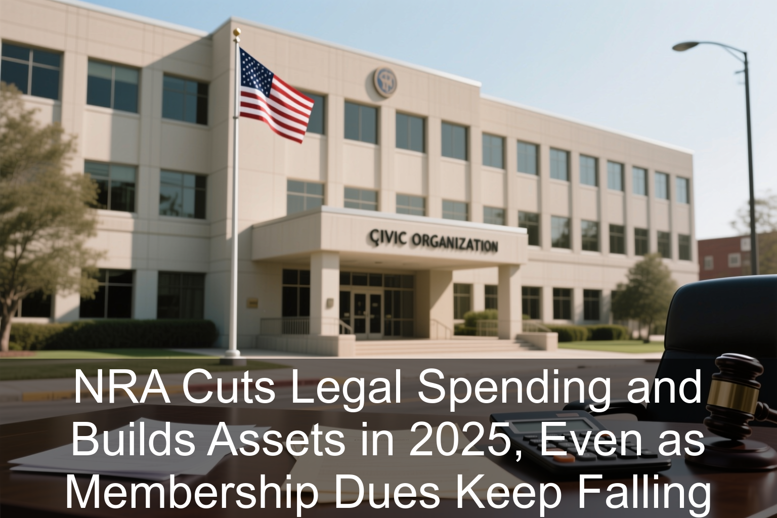 NRA Cuts Legal Spending and Builds Assets in 2025, Even as Membership Dues Keep Falling