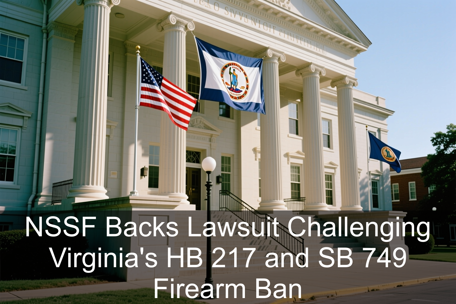 NSSF Backs Lawsuit Challenging Virginia’s HB 217 and SB 749 Firearm Ban