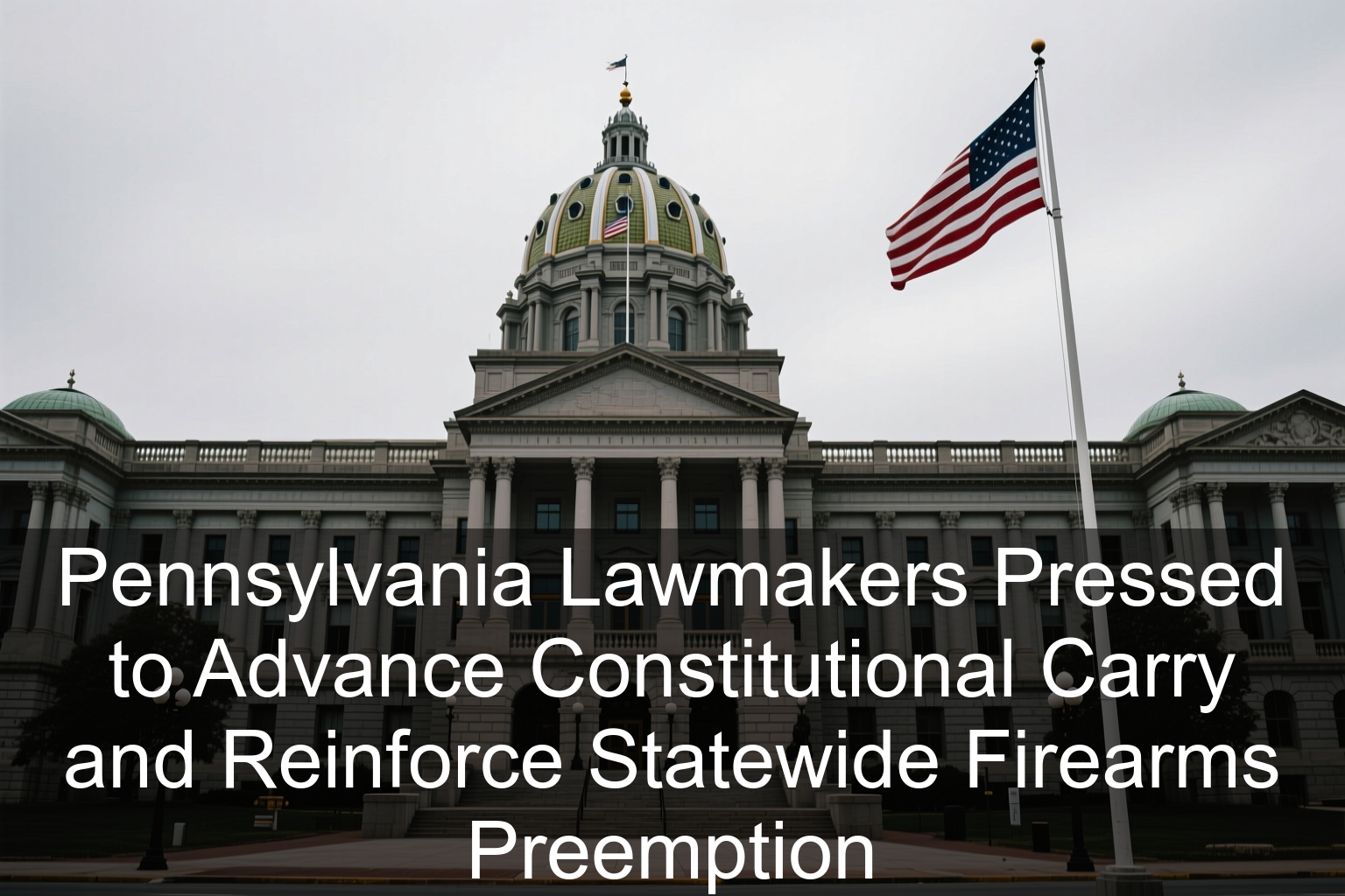 Pennsylvania Lawmakers Pressed to Advance Constitutional Carry and Reinforce Statewide Firearms Preemption