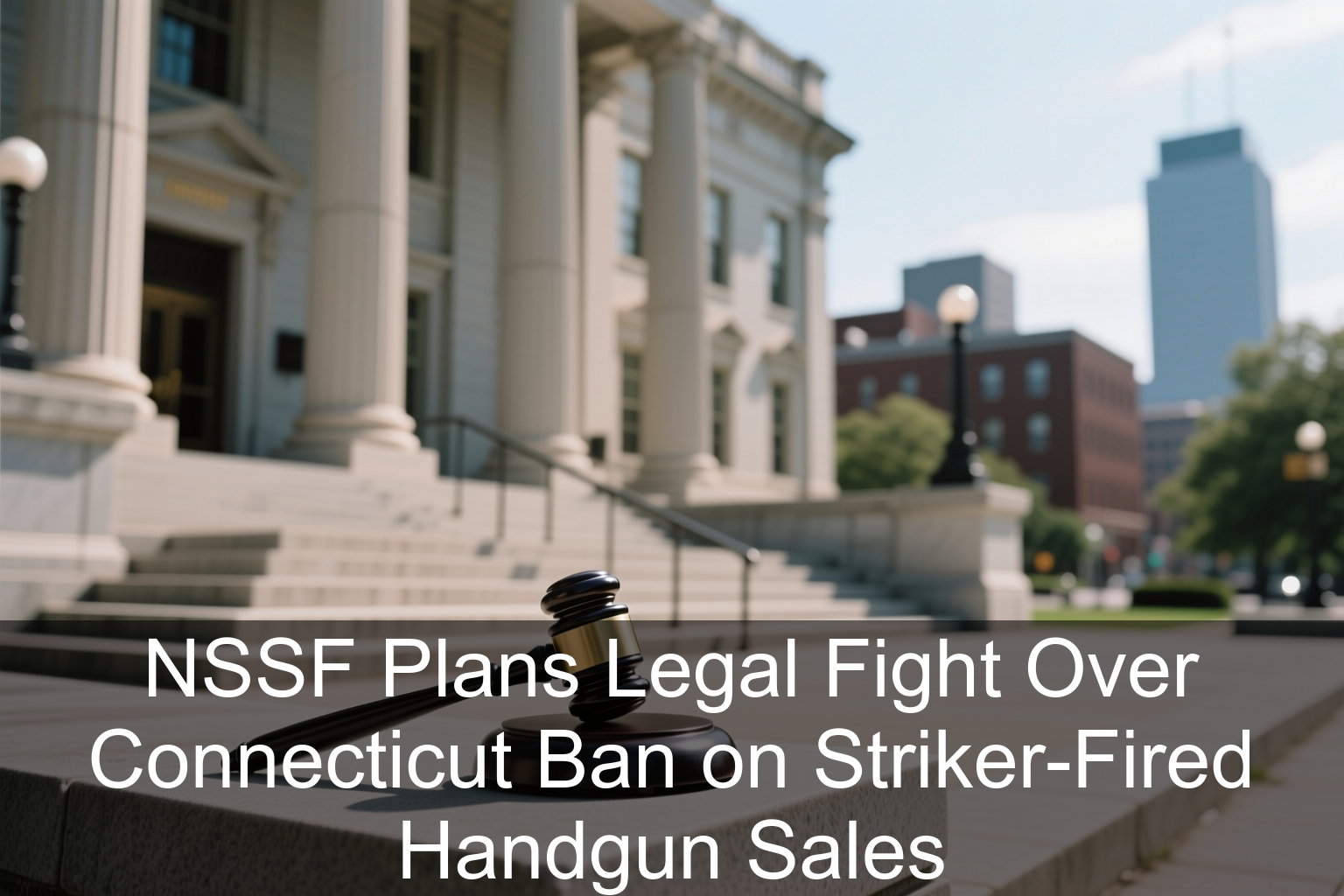 NSSF Plans Legal Fight Over Connecticut Ban on Striker-Fired Handgun Sales