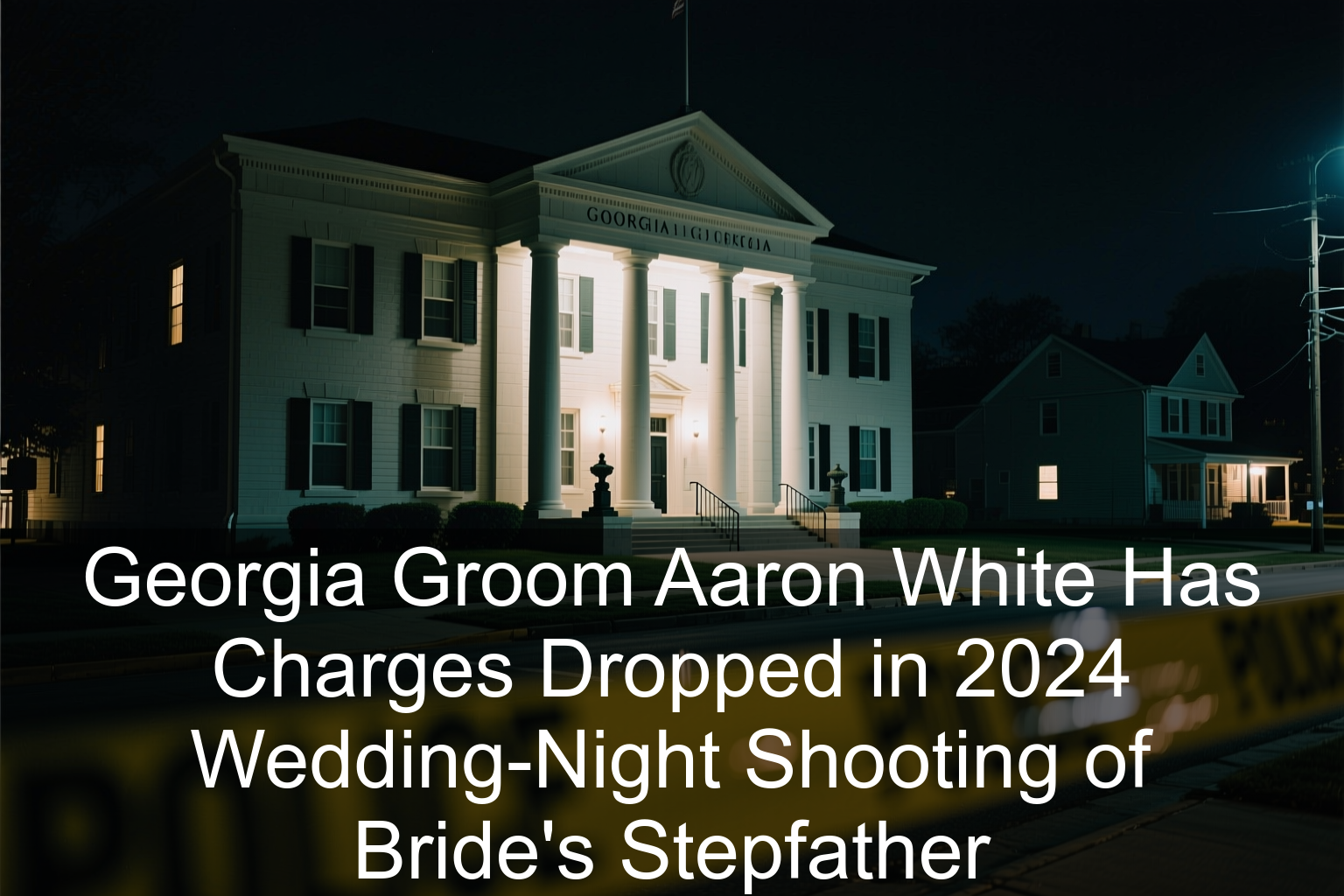 Georgia Groom Aaron White Has Charges Dropped in 2024 Wedding-Night Shooting of Bride’s Stepfather