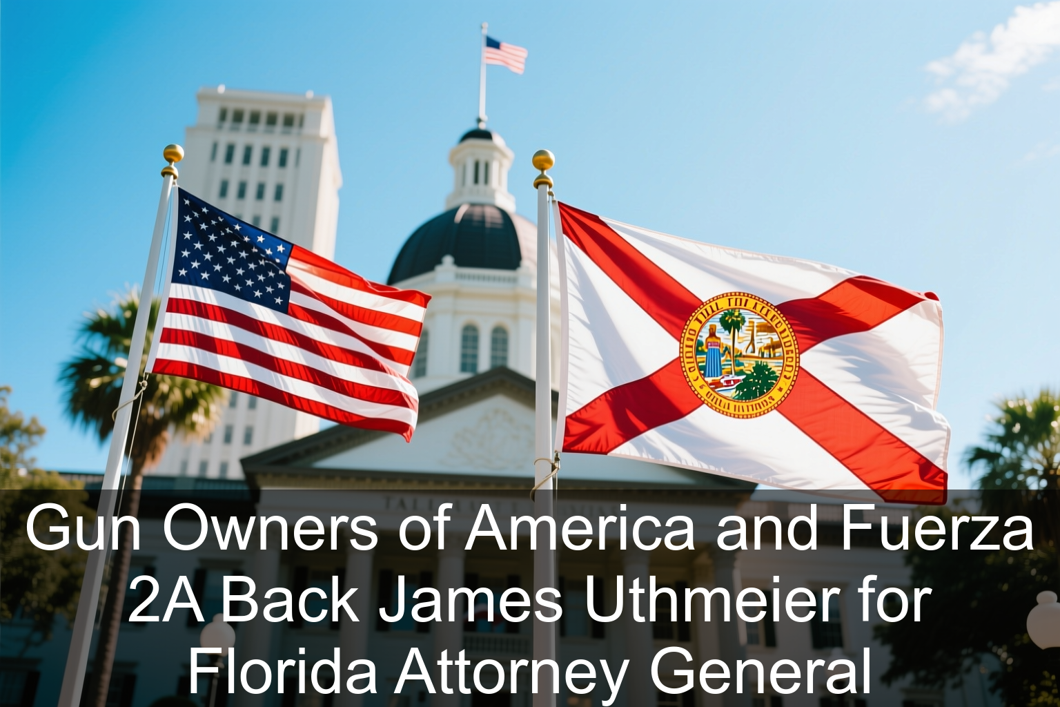Gun Owners of America and Fuerza 2A Back James Uthmeier for Florida Attorney General