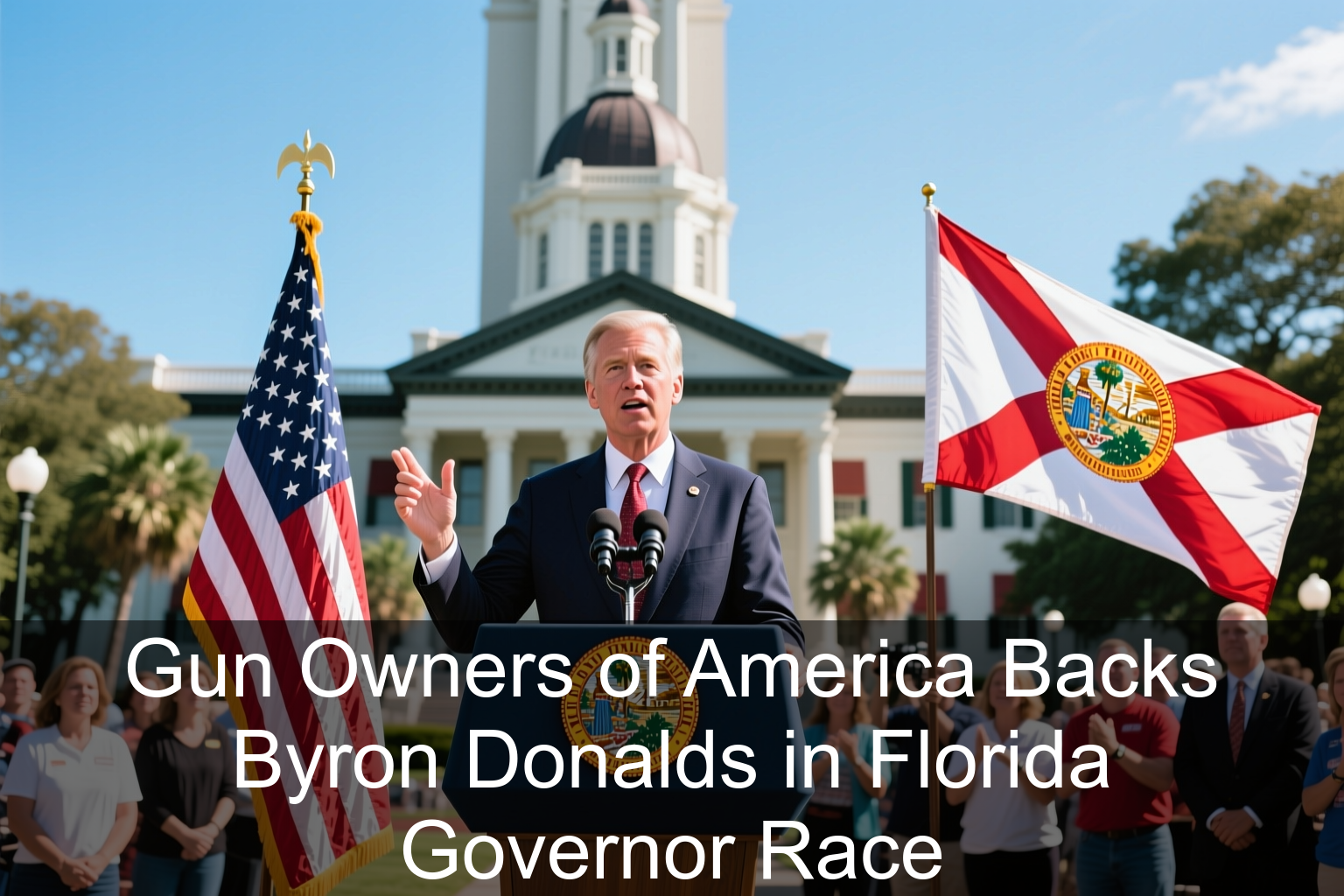 Gun Owners of America Backs Byron Donalds in Florida Governor Race