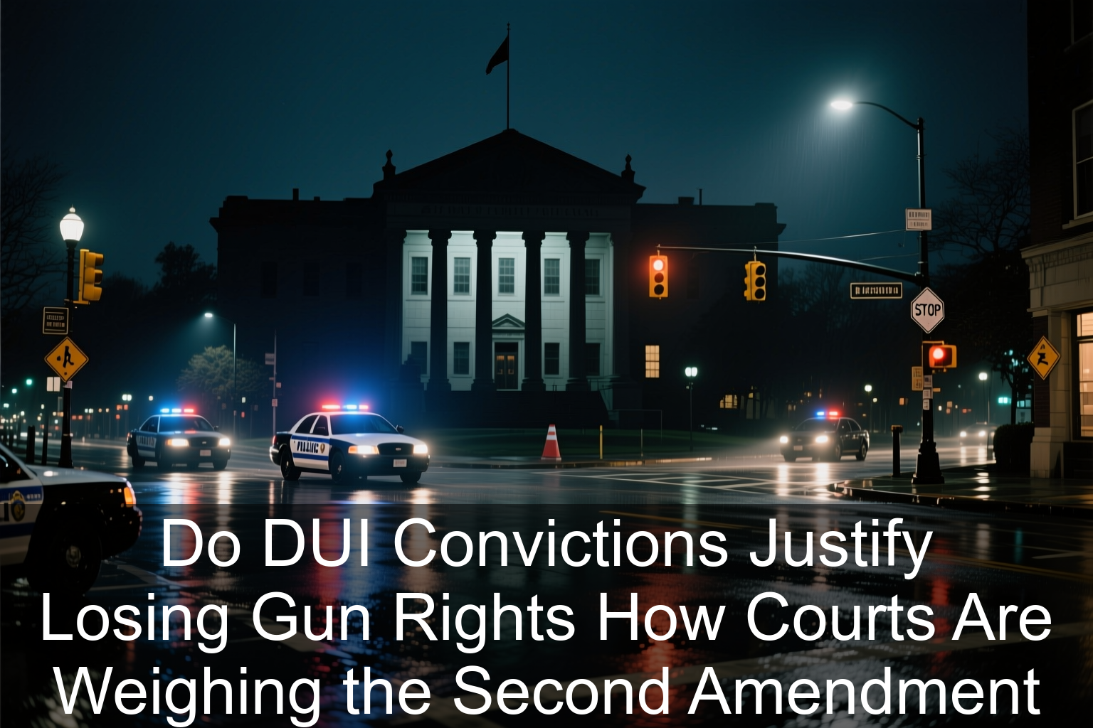 Do DUI Convictions Justify Losing Gun Rights? How Courts Are Weighing the Second Amendment